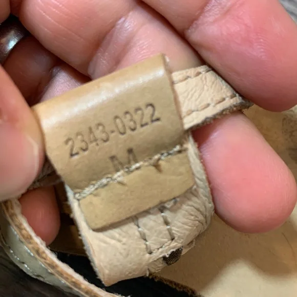 Rainbow braided T strap sandals size Medium 6.5-7.5 - Picture 7 of 8